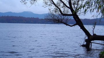 烟雨西湖