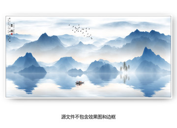 禪意水墨畫