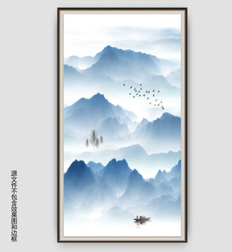 禅意水墨画