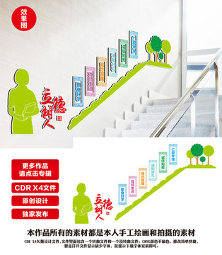 學(xué)校樓梯文化
