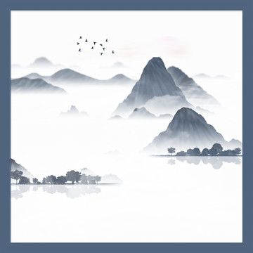 禪意山水畫(huà)