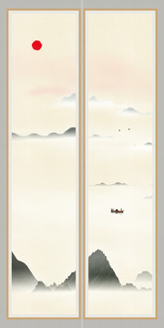 水墨山水