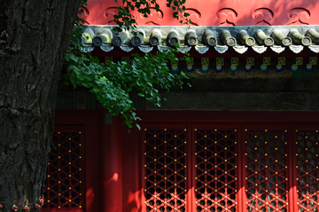 北京法源寺 传统中式门窗