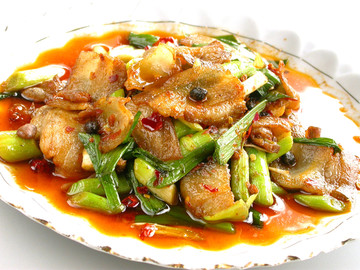 大蒜回鍋肉