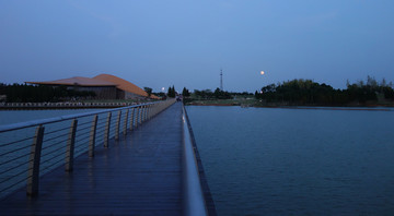 滆湖低碳公园夜景