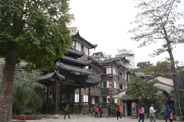甘坑客家小鎮風景