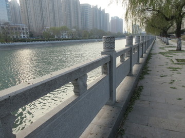 河道石材护栏