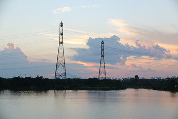 夕阳晚霞