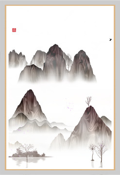 寫意山水畫