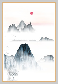 墨韻水墨畫