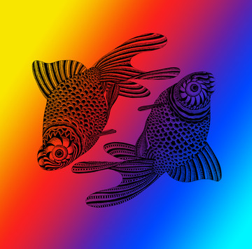 手繪魚