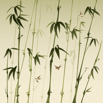 水墨畫設計素材
