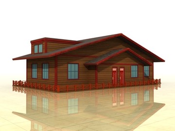木屋模型設(shè)計(jì)