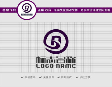 nb字母F标志铜钱logo