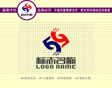 GF字母FG标志科技logo