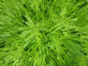 绿色立方体背景