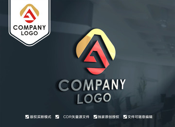 AG字母標志GA字母標志設(shè)計
