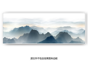山水掛畫