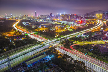 深圳滨海大道夜景