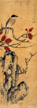 于非闇喜鵲登枝