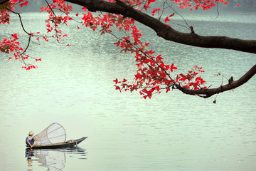 枫红仙女湖