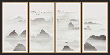 水墨山水