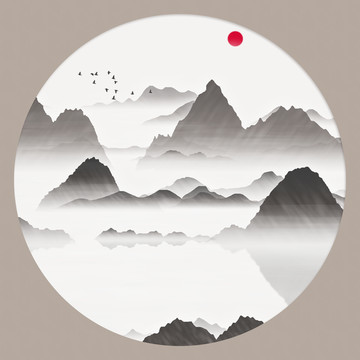 山水画