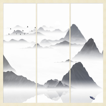 寫意山水畫