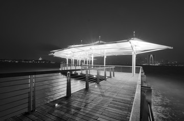 苏州金鸡湖夜景