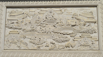 南京毗卢寺浮雕壁画