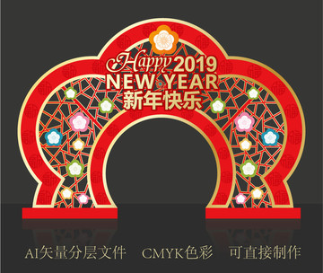 新年門頭