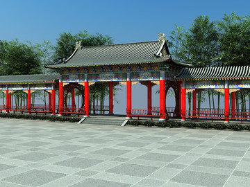 長廊水榭