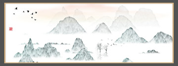 山水水墨