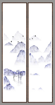 寫意山水畫