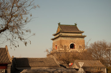 北京鼓楼和钟楼