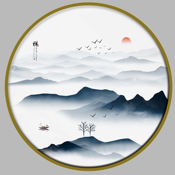 山水画