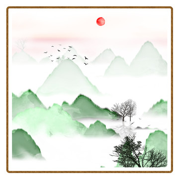 抽象畫(huà)彩墨肌理油畫(huà)