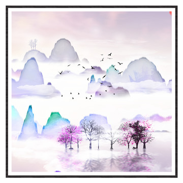 無框畫