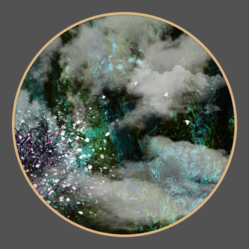 水墨裝飾掛畫