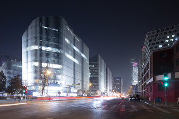 光华路夜景