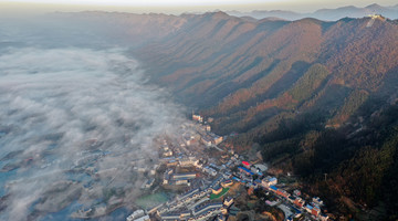 岛屿航拍