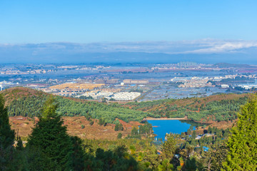 城市远眺