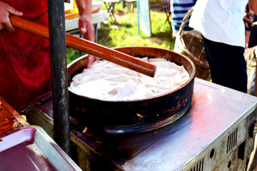 烙油饼