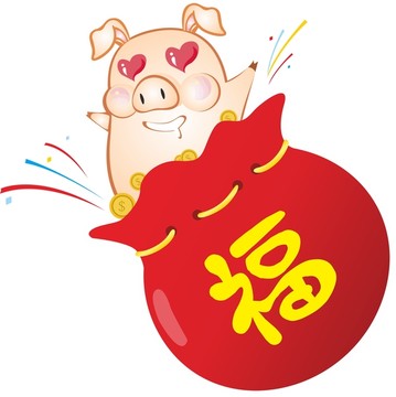 卡通豬