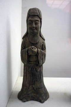 南唐人物陶俑