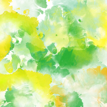 黄绿色水彩素材纹理