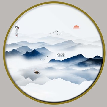 山水画