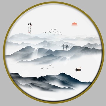 山水画