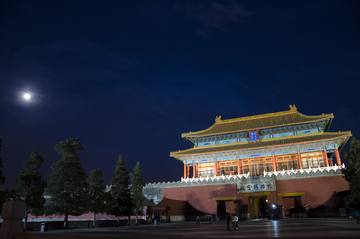 神武门夜景