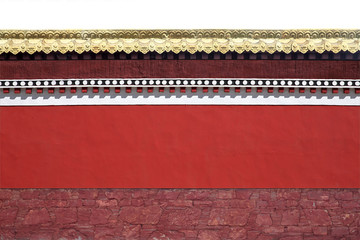 藏传佛教寺庙围墙
